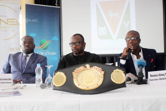 Conférence de presse de lancement de la 3e édition du gala de boxe international dénommé " le choc des titans"