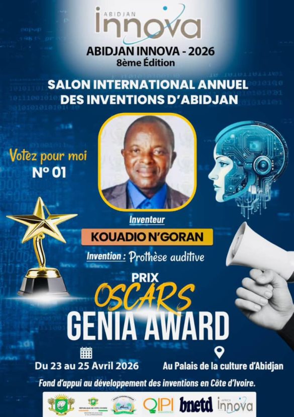 Inventeur : KOUADIO N'GORAN